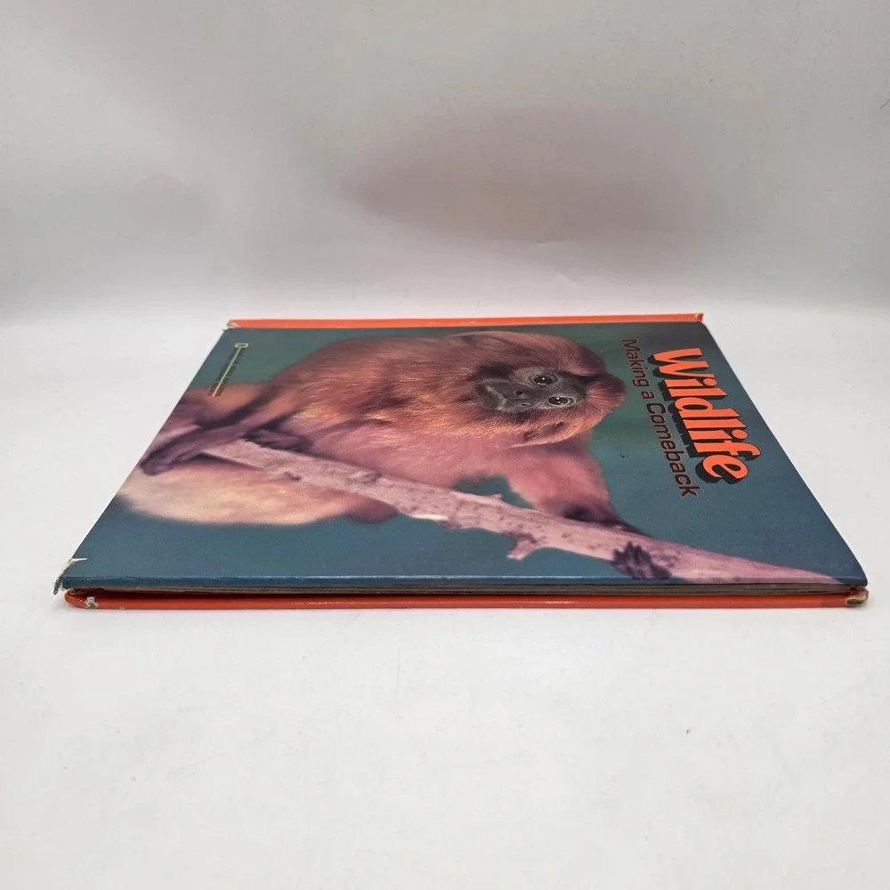 National Geographic Wildlife Making a Comeback Hardcover Book Nature